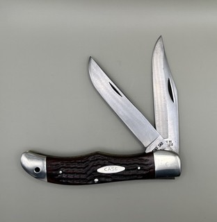 Vintage 1978 Case 6265 SAB SS Folding Hunter Pocket Knife USA