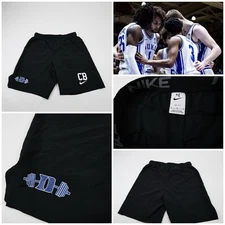 Duke Blue Team Isssued Basketball Strength Conditioning Shorts # M Nike 