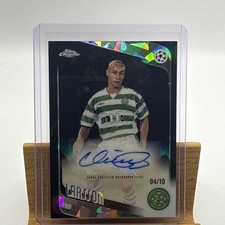 Henrik Larsson Chrome Sapphire 2026 Sapphire Black /10 Auto