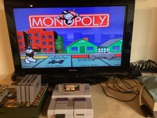 Monopoly snes super nintendo game
