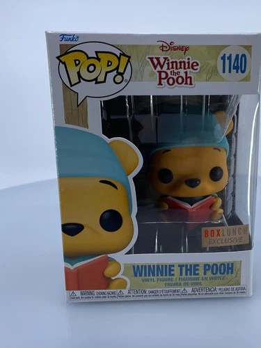Funko POP! Disney Winnie the Pooh reading #1140 BoxLunch Exclusive NOT MINT