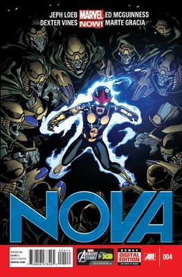 Nova (5th Series) #4 FN; Marvel | Jeph Loeb Ed McGuinness - w/Bag+Board