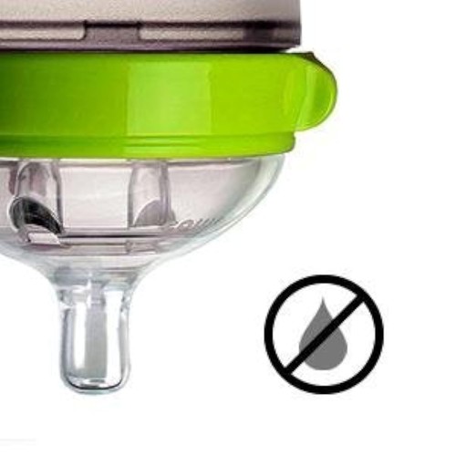 Comotomo Baby Bottle, Green, 8 Oz (Pack of 1) - Picture 8 of 11