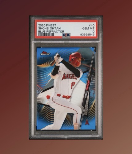 2020 Topps Finest #40 Shohei Ohtani Angels