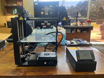 Makergear M3-ID DUAL EXTRUDER 3D PRINTER - 100% WORKING - SPARE PARTS INCLUDED