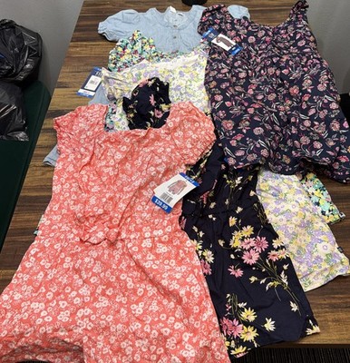 NWT Gap Kids Girls 1012 Large Lot of 6 Dresses / one piece Shorts