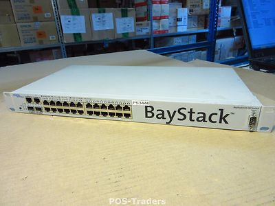 Nortel BayStack 425-24T 24 Ports 10/100 + 2 SFP + 2 10/100/1000 Network Switch