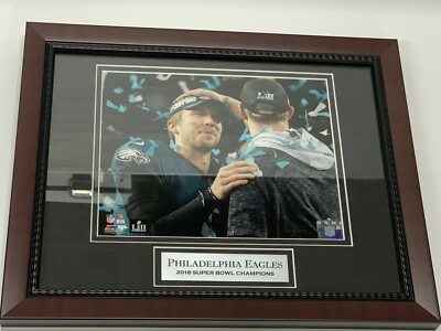 Nick Foles & Carson Wentz Philadelphia Eagles Framed Photo Super Bowl ...