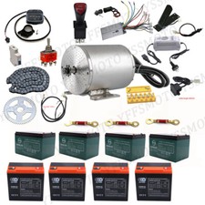 48V 1800W Brushless Motor  Full Kit for Go Kart Scooter E-bike Moped Pocket ATV