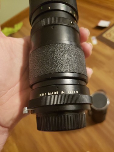 Vintage Vivitar 85mm-205mm F 1:3.8 Tele Zoom Lens w Case B - Picture 3 of 6