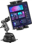 Tablet Mount for Truck, Heavy Duty Super Suction Cup/Adhesive Base Car Tablet
