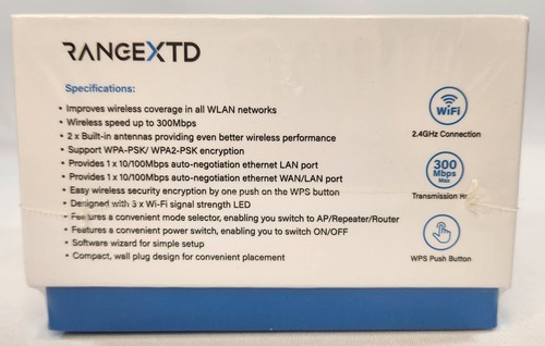 Range Extender WiFi RANGEXTD: migliora la velocità di copertura della rete WLAN fino a 300Mbps - Foto 3 di 4