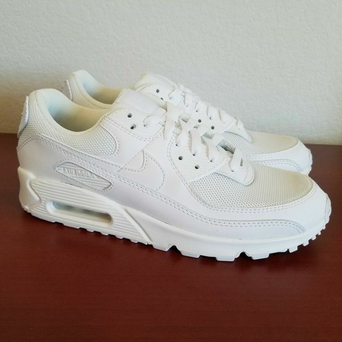 Nike Men's Air Max 90 Shoes - White - 9