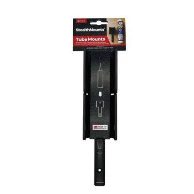 StealthMounts Lot De 2 Supports De Tube V2 - Rangement Tubes Silicone Mastic Adhésif - Fabriqué Au UK