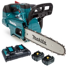 Makita DUC306PG2 36V Brushless Chainsaw 30cm With 2 x 6.0Ah Batteries & Charger