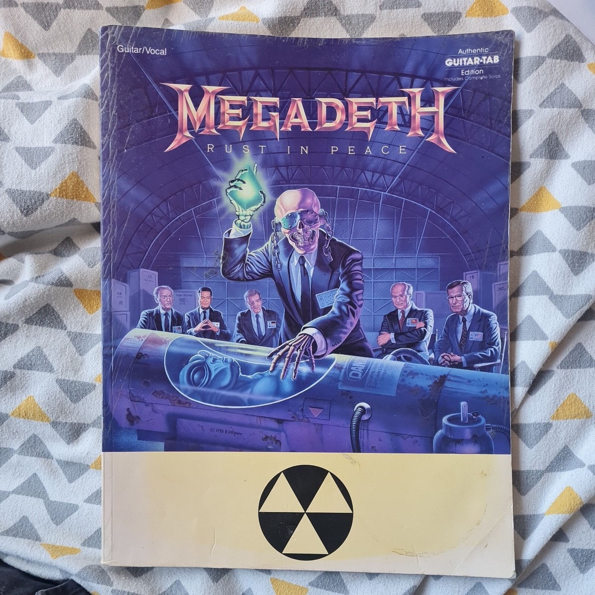 Megadeth Rust in Peace by Megadeth (English) guitar tab 1991