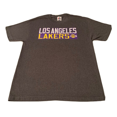 Los Angeles LAKERS Kobe Bryant 24 T Shirt Size Medium Majestic Tag