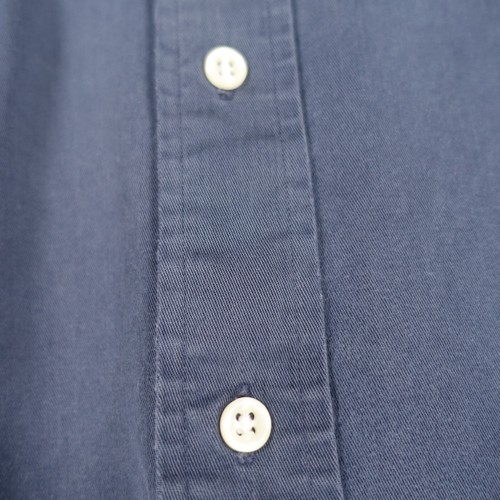 Ralph Lauren Shirt Mens Large Blue Red Blake Button Down Pony Distressed Top RL - Picture 12 of 21