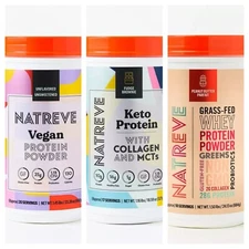 Natreve Protein Powder - Many Formats and Flavors!