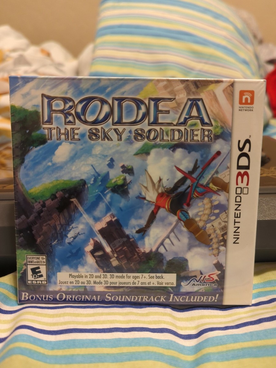 Rodea the Sky Soldier (Nintendo 3DS, 2015) with Bonus Soundtrack