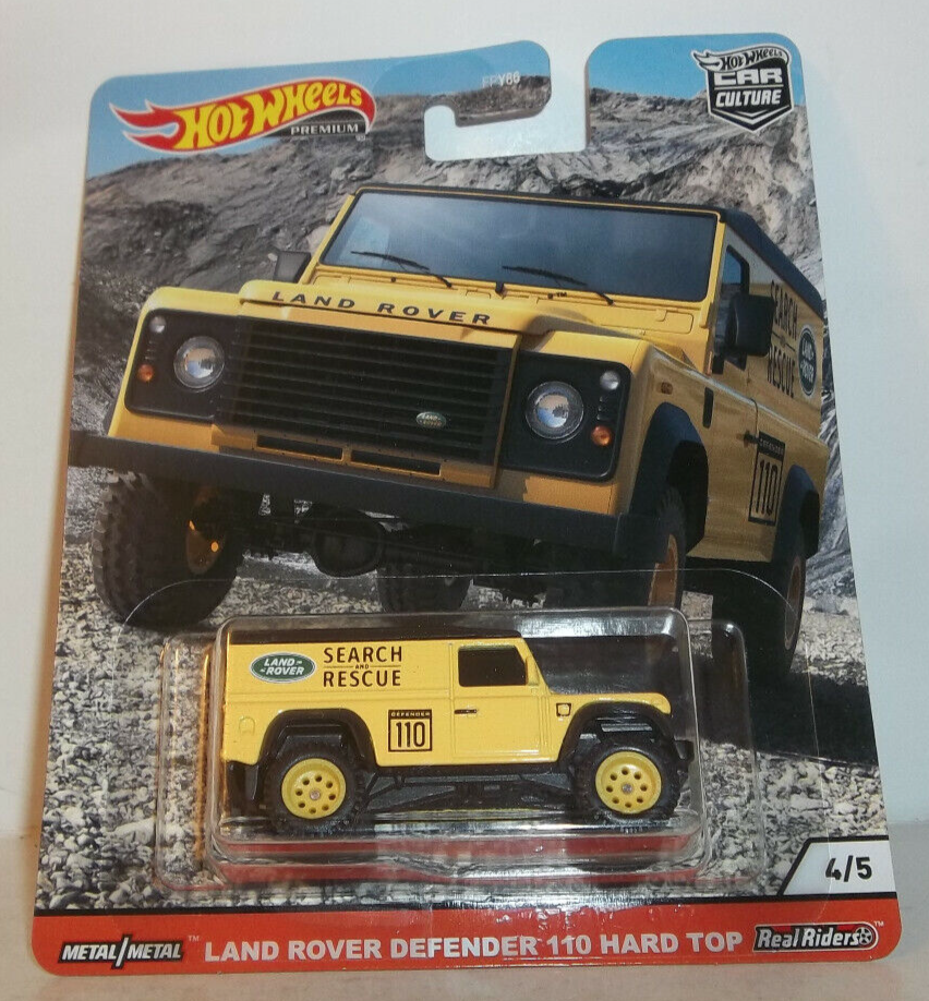2020 HOT WHEELS PREMIUM CAR CULTURE WILD TERRAIN 4/5 LAND ROVER