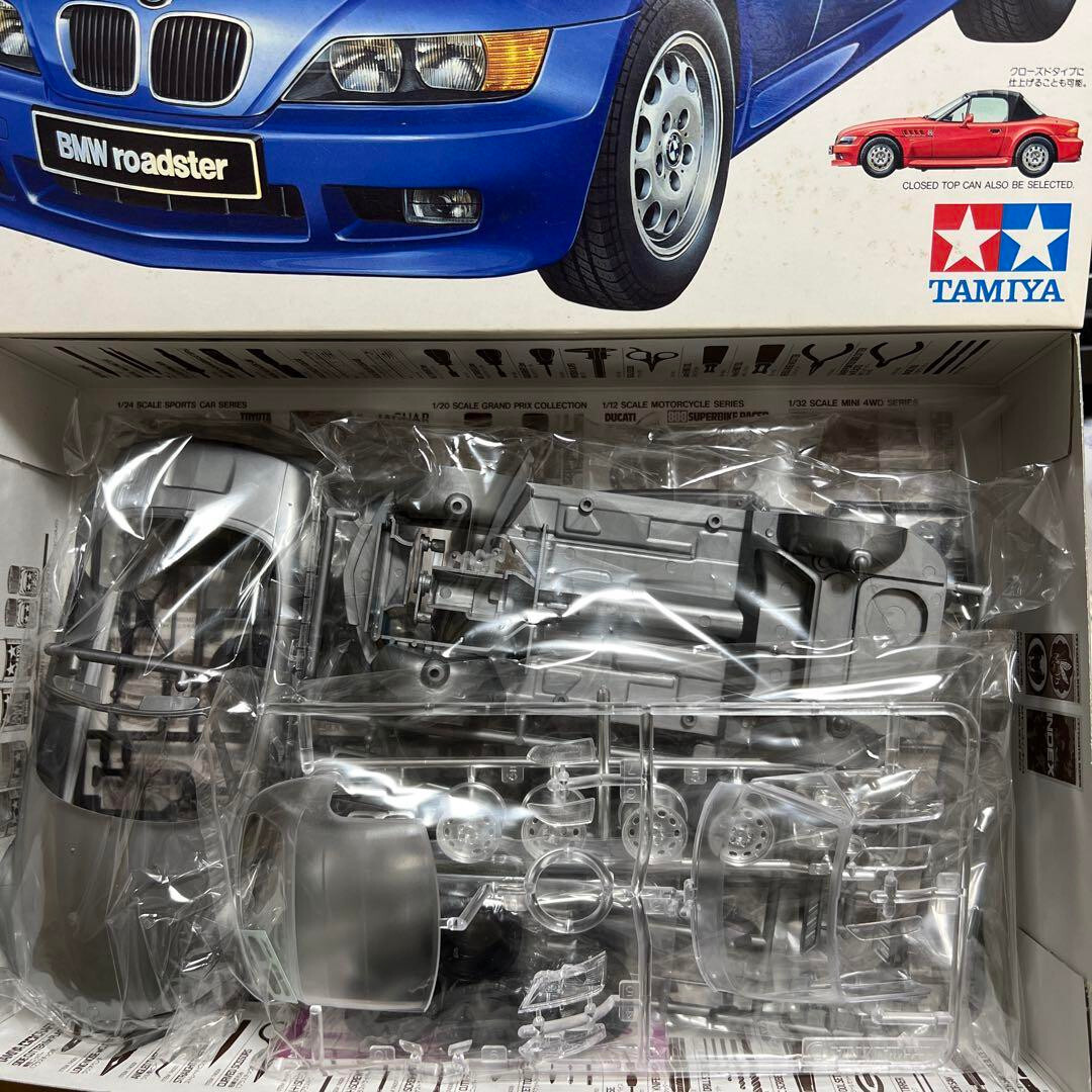 TAMIYA 1/24 BMW Z3 Roadster No.166 Sports Car Plastic Model