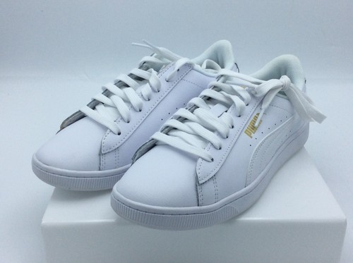 puma white vikky sneakers