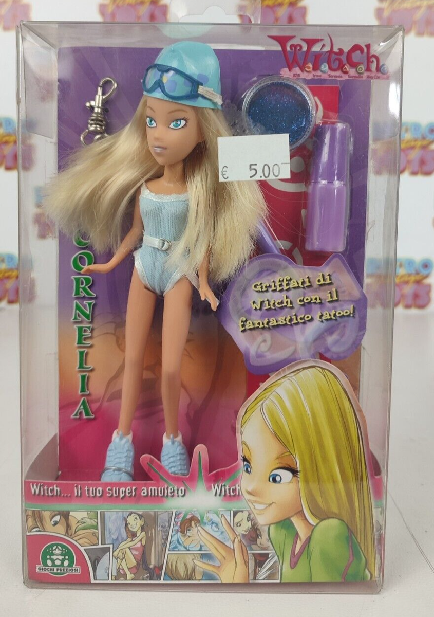CORNELIA WITCH MINI DOLL GIOCHI PREZIOSI DISNEY GLITTER
