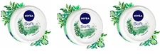 Nivea Soft Chilled Mint 200 ml With Jojoba and vitamin E pack of 3