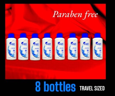 8 Pack Head & Shoulders Classic Clean Dandruff Shampoo 1.7 oz each Travel Size