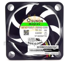 New SUNON 4CM MF40100V1-1000U-G99 5V 0.83W 3-wire cooling fan