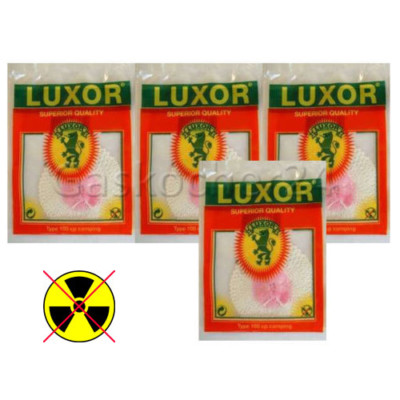 4 x Glühstrumpf - Glühstrümpfe LUXOR 100 CP für Gaslampe - Gaslaterne  Universal