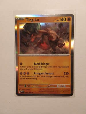 Ting-Lu 109/182 - Paradox Rift - Holo Rare - Pokemon Card TCG - LP | eBay