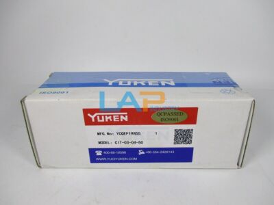 1PCS New For Yuken CIT-03-04-50 Check Valve, 3/8''NPT, 7.93, 2630 #A6-39.