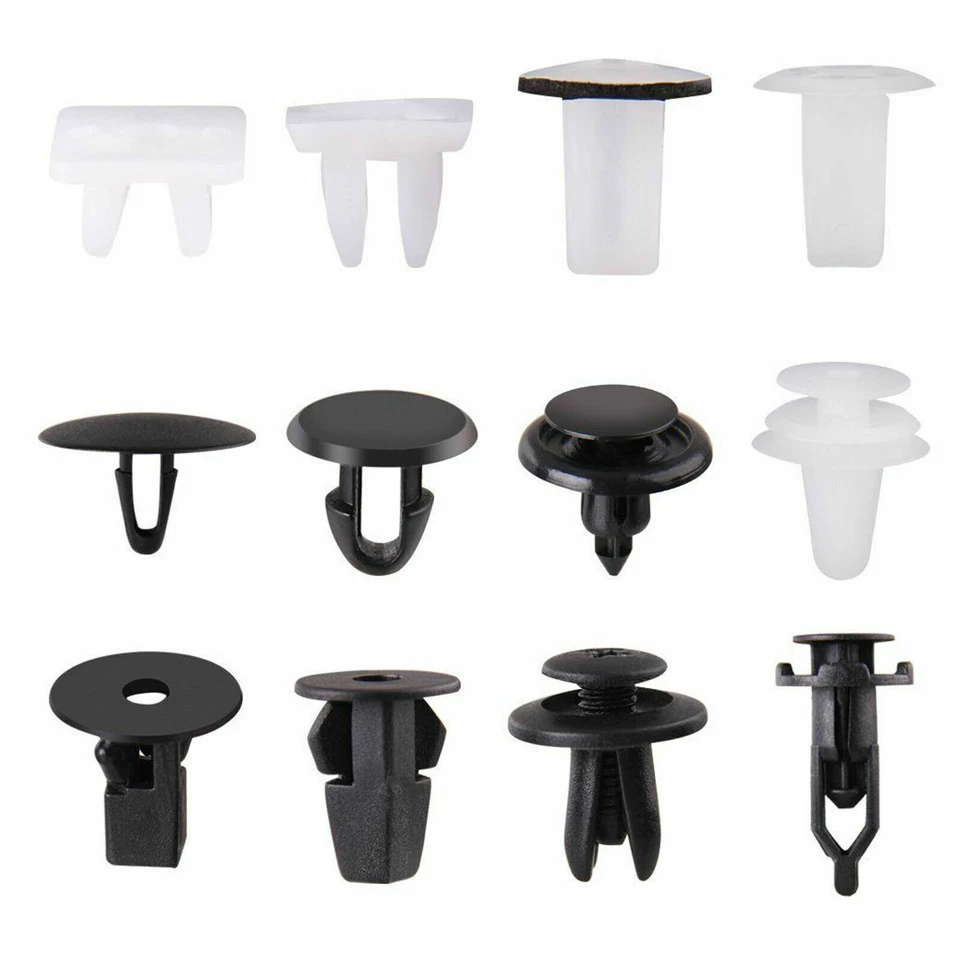 146 Pcs Auto Body Fender Bumper Rivet Retainer Fastener Clip Kits Fit For Toyota Foto 3 de 4