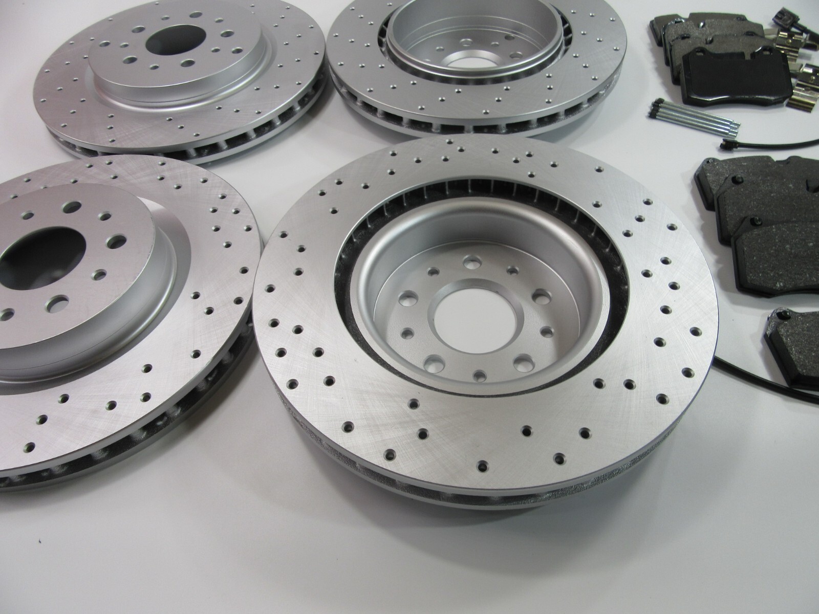 Maserati Quattroporte Gran Turismo GT front rear brake pads rotors TopEuro #239