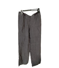 Emporio Armani Antinea SRL Womens Trousers Grey Check Pants NWT's MSRP 398 Sz 2