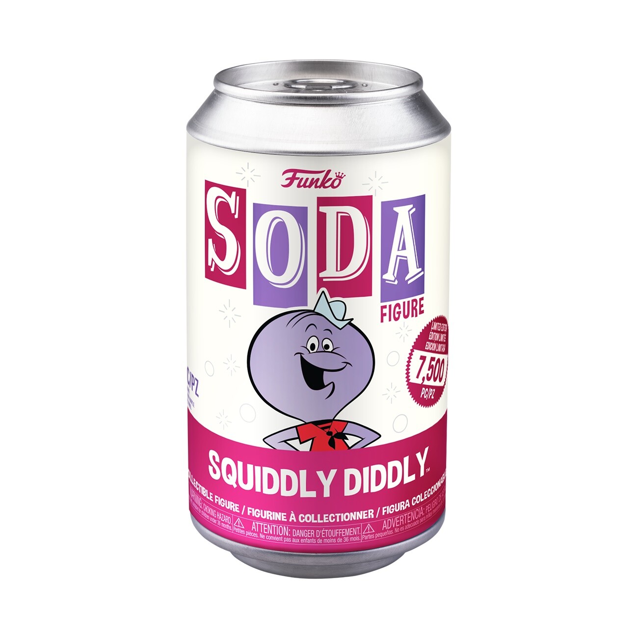 Funko Vinyl Soda Squiddly Diddly Collectible Chase Edition