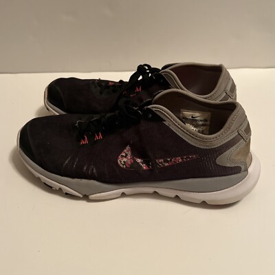 Nike Shoes Womens 9.5 Training Flex Supreme TR4 Sneakers 819027-001 Flywire