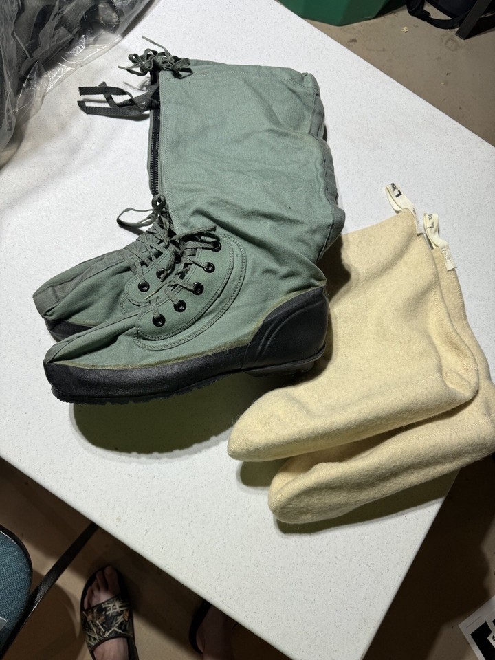 US Air Force Military N1B Mukluk Boots Extreme Cold Weather Arctic Boots Large eBay