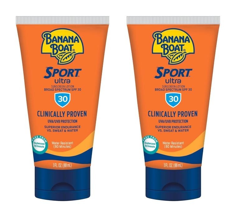 Banana Boat Sport Ultra SPF 30 Reef Friendly Sunscreen Lotion