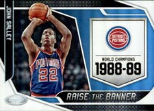 2019-20 Panini Certified Raise the Banner #4 John Salley Detroit Pistons