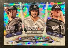 2018 Bowman Chrome Talent Pipeline Atomic Refractor	Pint Rodgers Howard 63/150