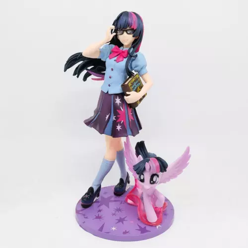 Sunset Shimmer Action Figure My Little Pony Bishoujo Princess Statue 8in Toy New - Picture 3 of 31