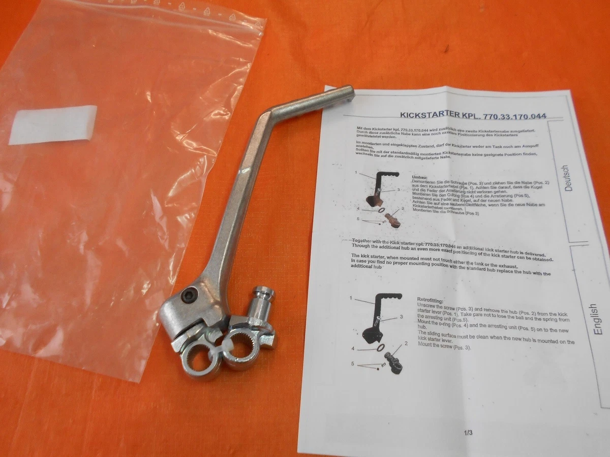 Kickstarter Cpl. KTM 250 SXF 450-530 EXC 06-11 77033170044 | eBay
