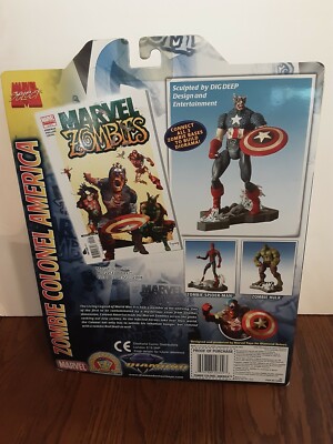 Marvel select zombie colonel America toy | eBay