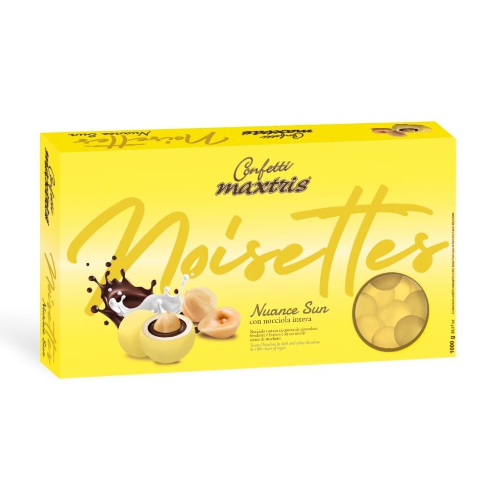 Confetti MAXTRIS Tondi  LES NOISETTES NUANCE SUN 1 Kg 1AYH