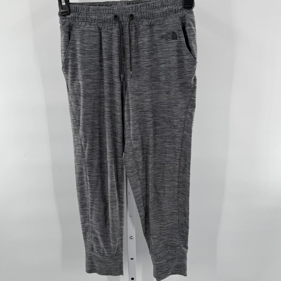 The North Face Joggers Lounge Pants Comfy Athleisure Drawstring Gray Womens S - Image 2 of 4