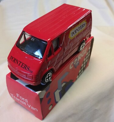 Corgi Cars Classic Collectables Ford Transit Van Pointers Die Cast Model 