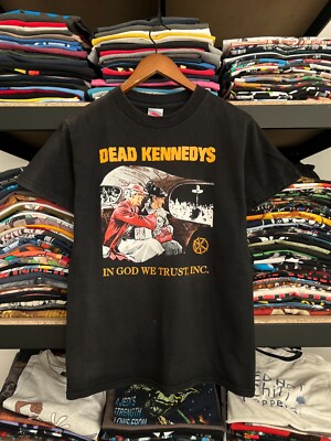 Vintage 2006 Dead Kennedys In God We Trust inc Black T-shirt | eBay